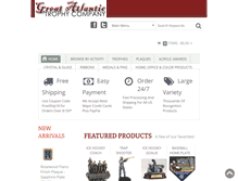 Tablet Screenshot of greatatlantictrophy.com
